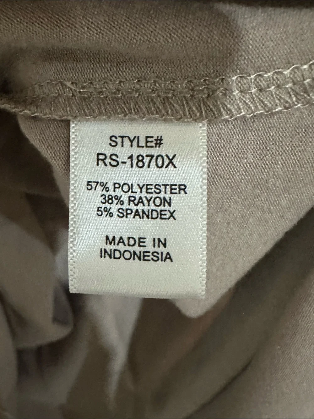 Zenana Outfitters High-Low Drawstring Skirt in Taupe
